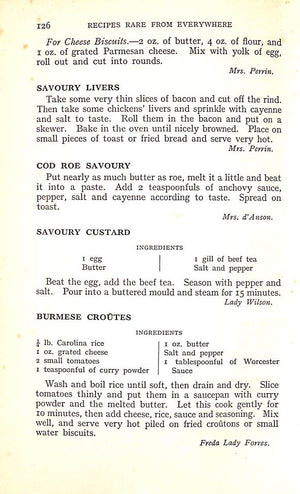 "Recipes Rare From Everywhere" 1933 PETO, Mrs. Geoffrey [collected by]