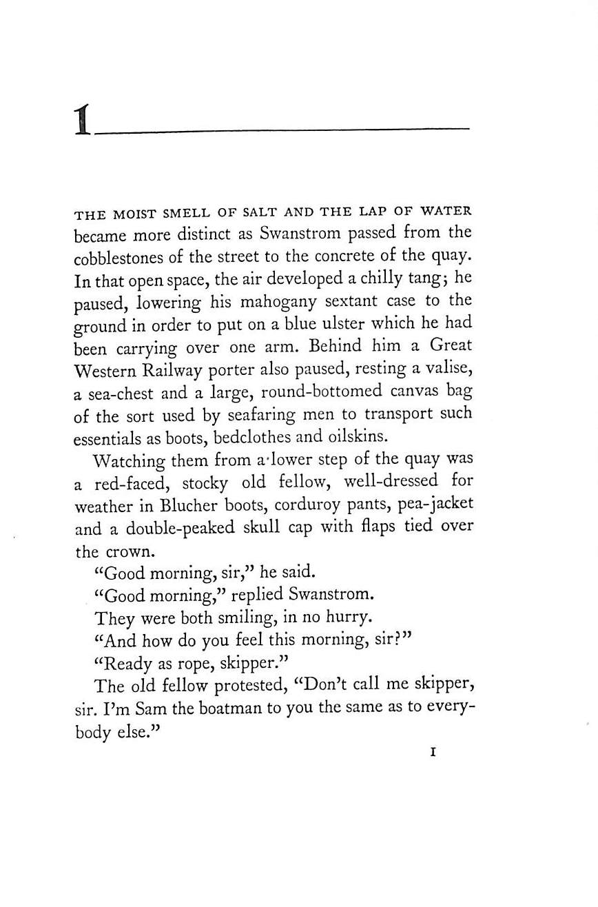 "The Mate Takes Her Home" 1939 PILAT, Oliver