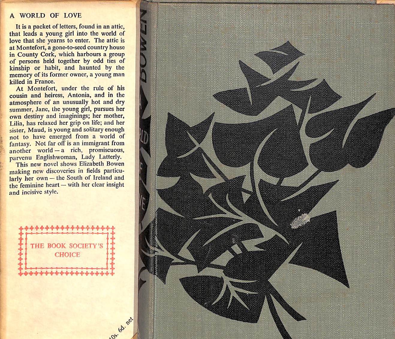 "A World Of Love" 1955 BOWEN, Elizabeth