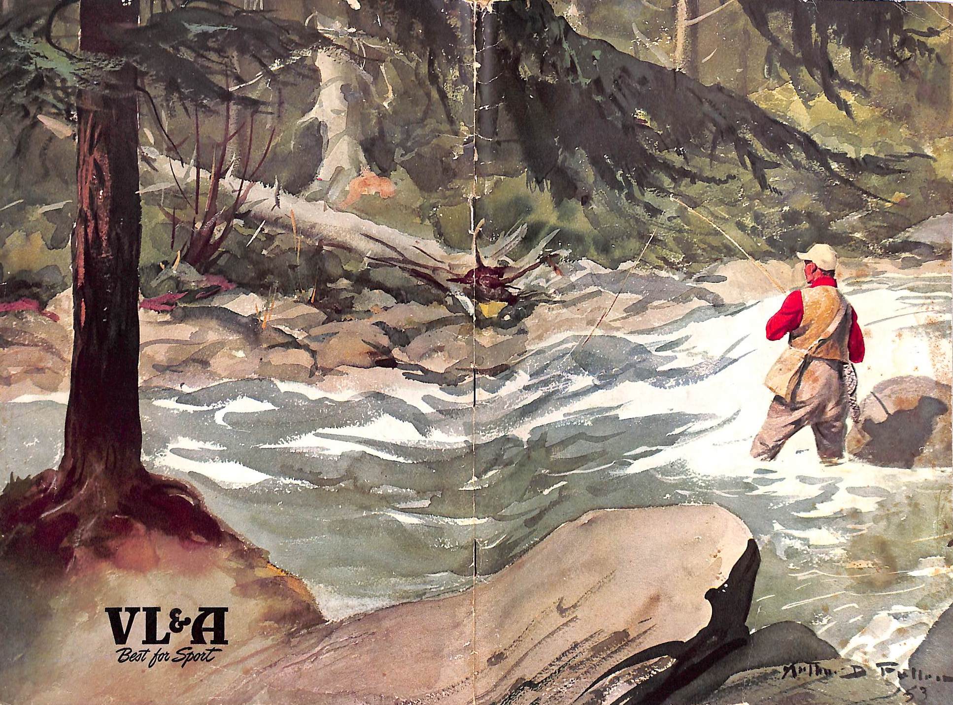 Abercrombie & Fitch/ VL&A 1953 Angling/ Fly-Fishing Catalog