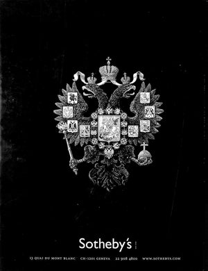 "An Important Russian Imperial Jewel" 2005 Sotheby's
