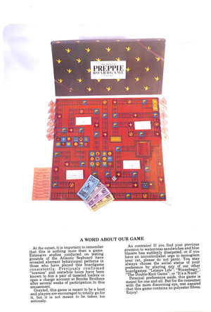 The Original c1981 Preppie Board Game (Still Shrink Wrapped!)