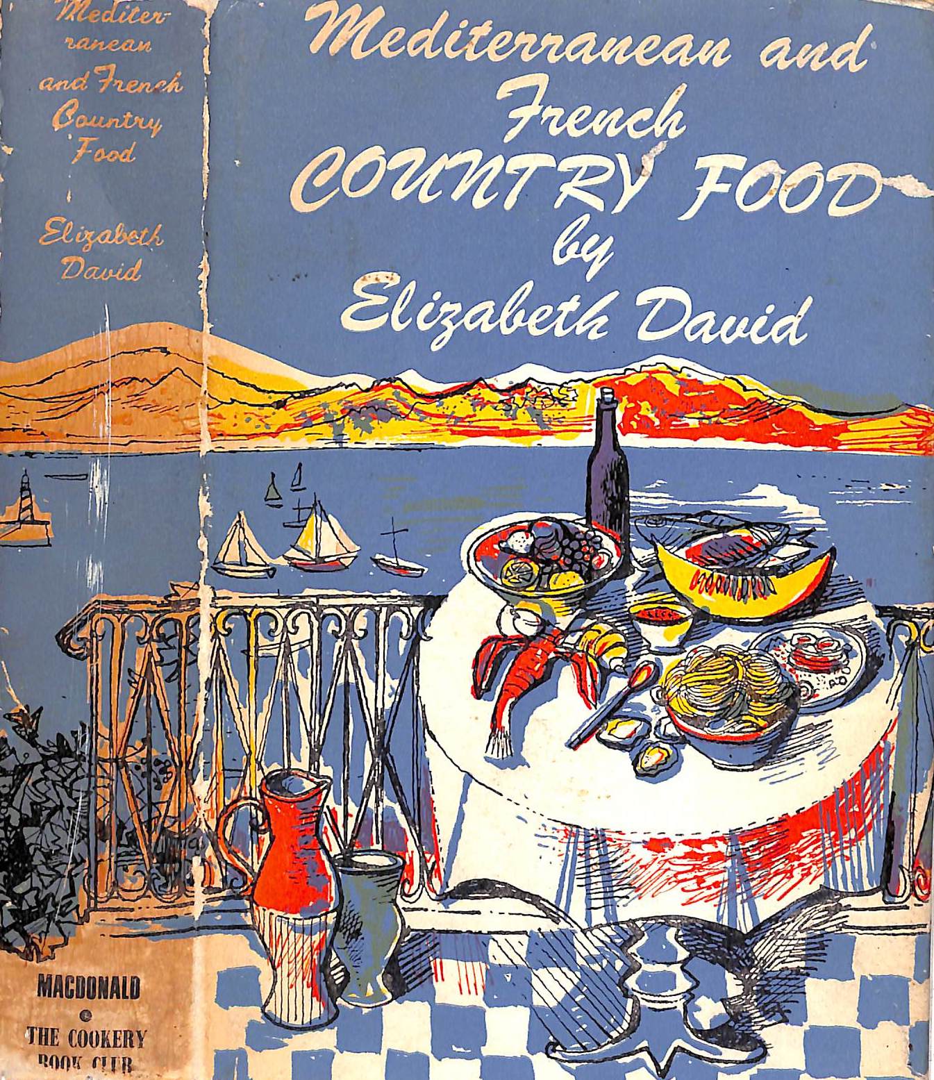 "Mediterranean And French Country Food" 1968 DAVID, Elizabeth