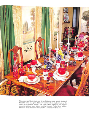 "Table Settings, Entertaining, And Etiquette A History And Guide" ROBERTS, Patricia Easterbrook (SOLD)