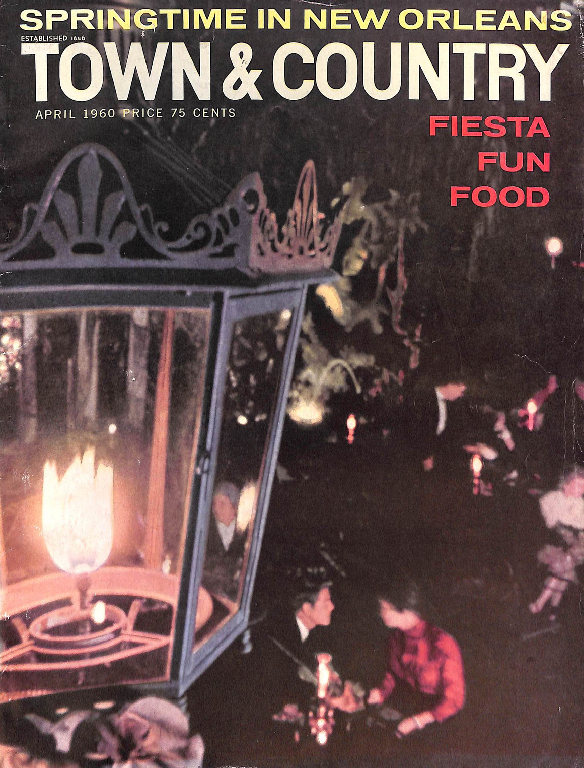 Town & Country April 1960 Springtime In New Orleans