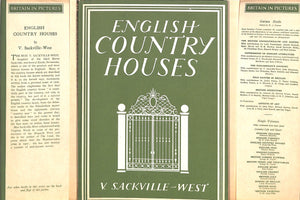 "English Country Houses" 1947 SACKVILLE-WEST, Vita (SOLD)