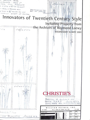 Innovators Of Twentieth Century Style Including Property From The Archives Of Raymond Loewy - 16 May 2001
