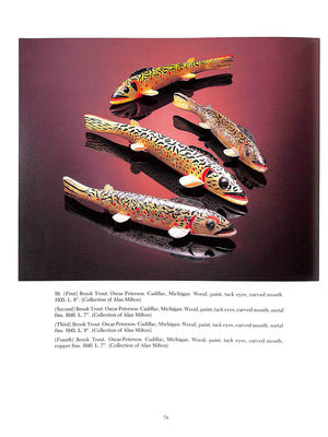 "Beneath The Ice: The Art Of The Spearfishing Decoy" 1990 APFELBAUM, Ben, GOTTLIEB, Eli, and MICHAAN, Steven J.