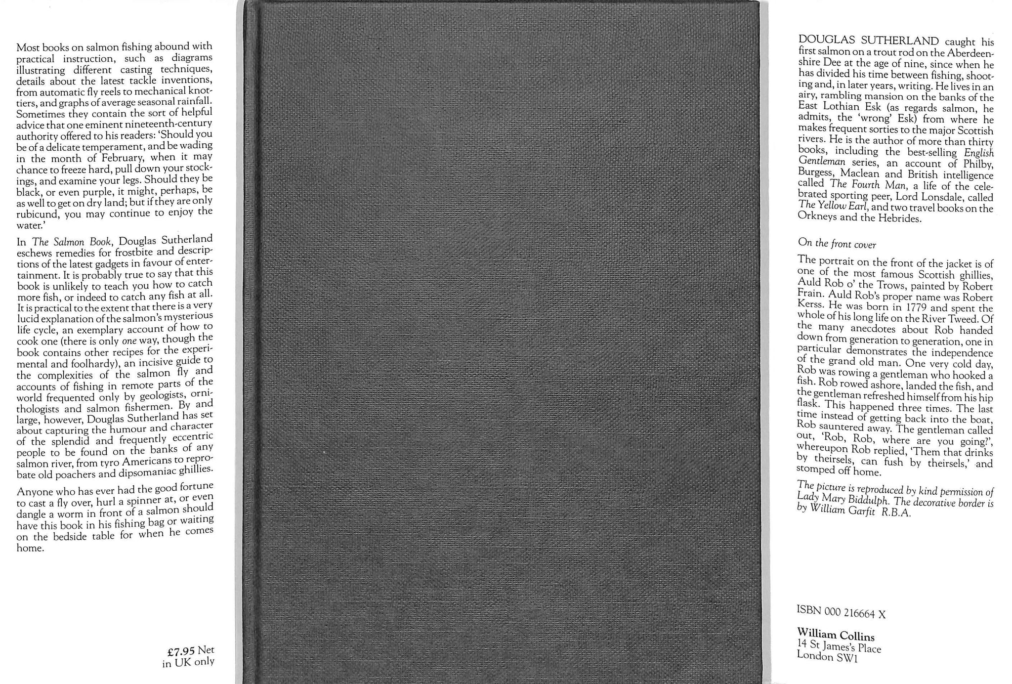 "The Salmon Book" 1982 SUTHERLAND, Douglas