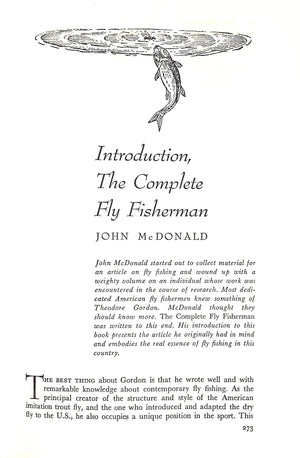 "The Fireside Book Of Fishing: A Selection From The Great Literature Of Angling" 1959 CAMP, Raymond R.