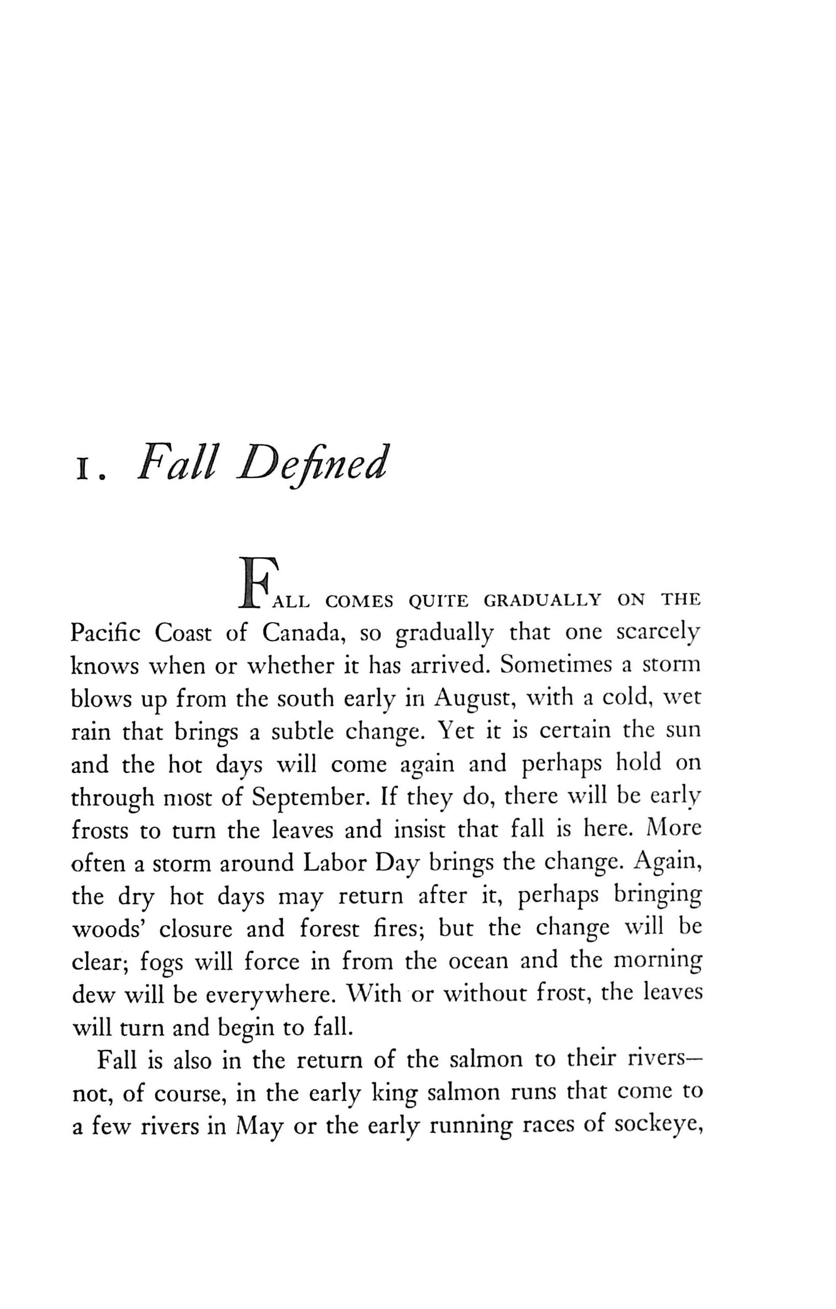 "Fisherman's Fall" 1964 HAIG-BROWN, Roderick