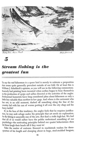 "Esquire's Book Of Fishing" 1963 SCHARFF, Robert