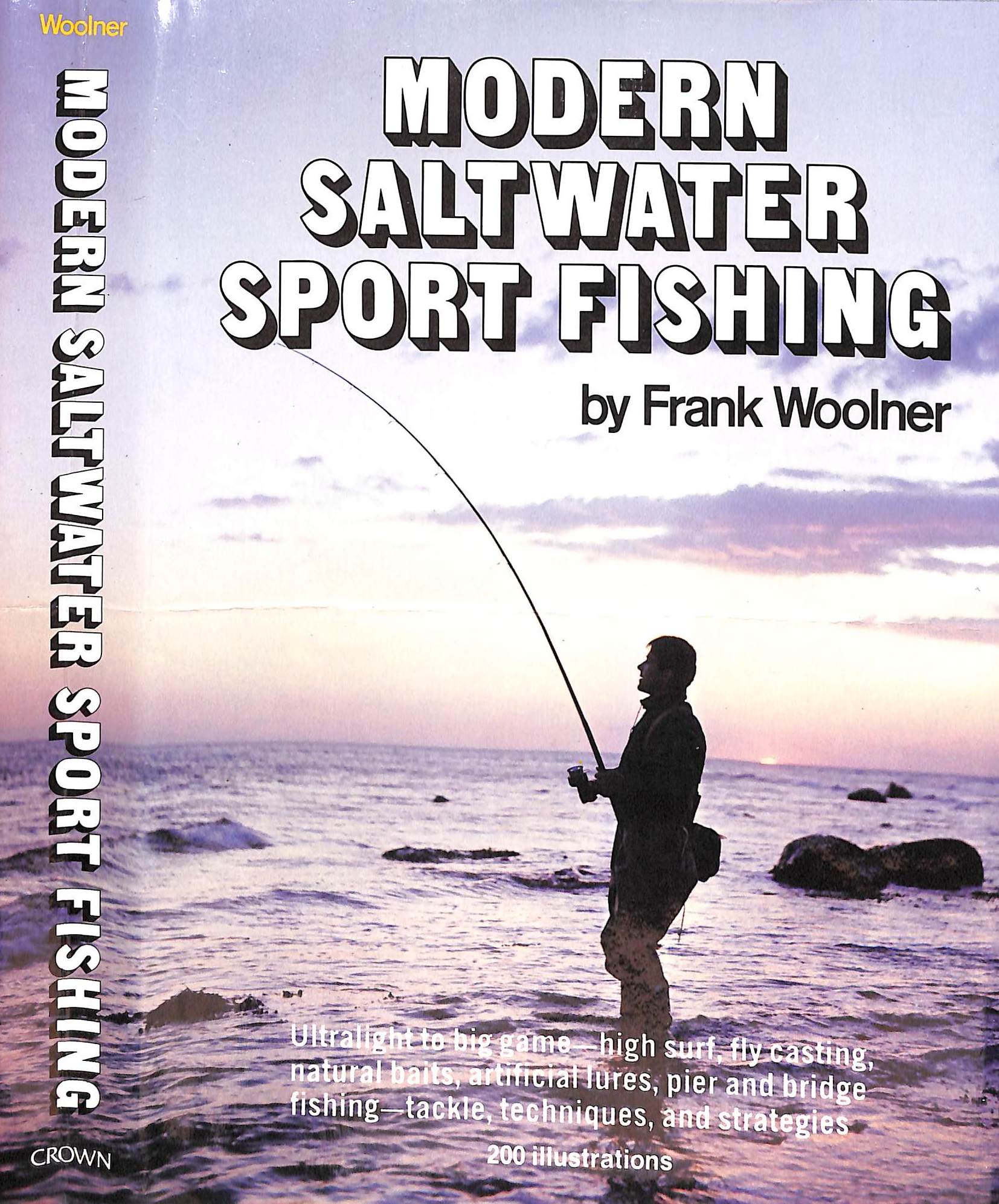 Modern Saltwater Sport Fishing 1972 WOOLNER, Frank Woolner