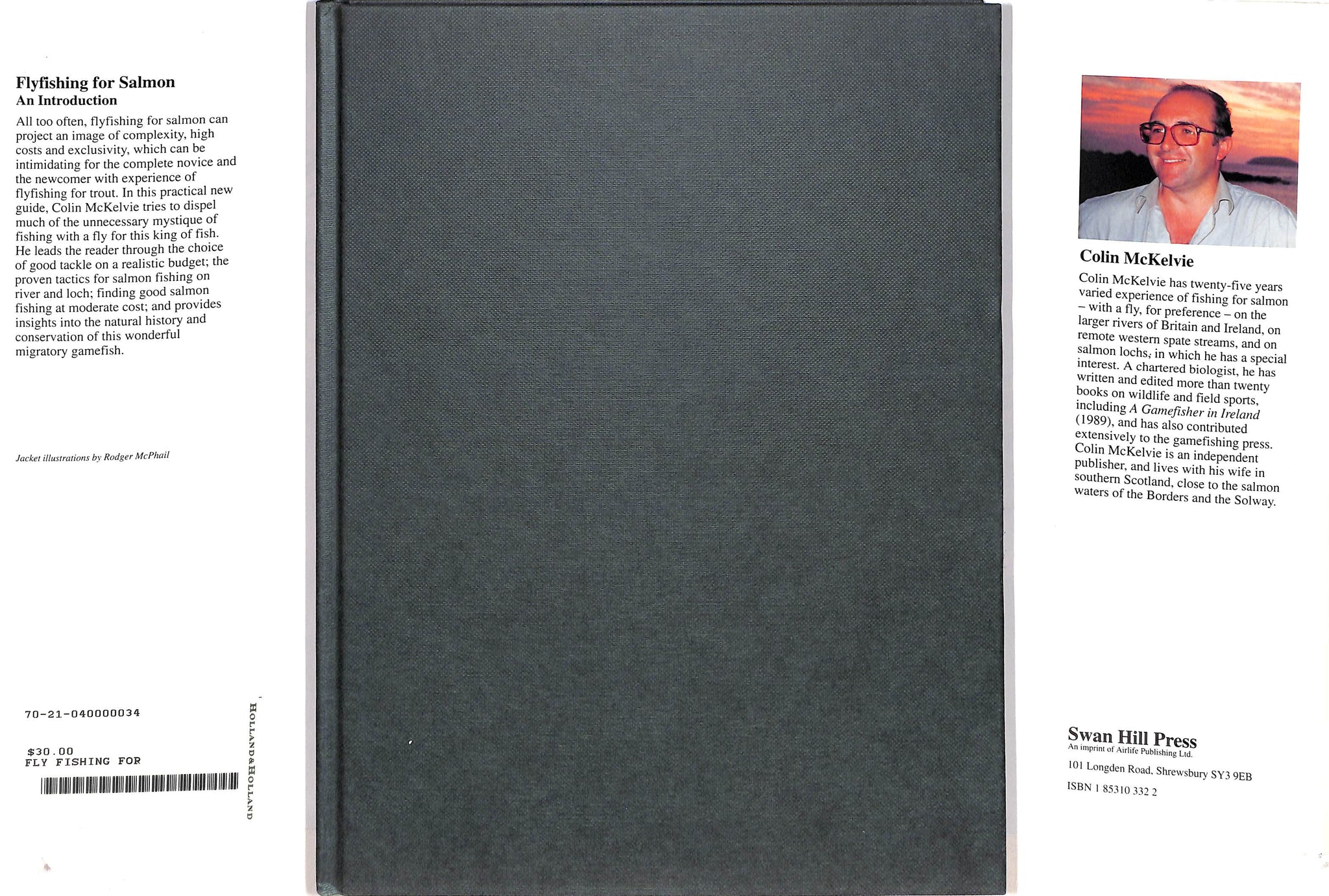 "Flyfishing For Salmon" 1995 MCKELVIE, Colin