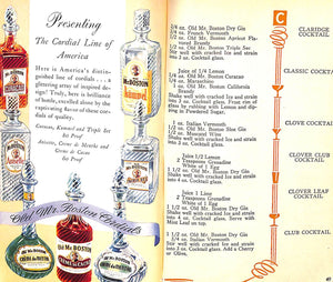 "Old Mr. Boston: De Luxe Official Bartender's Guide" 1949 COTTON, Leo [compiled and edited by]