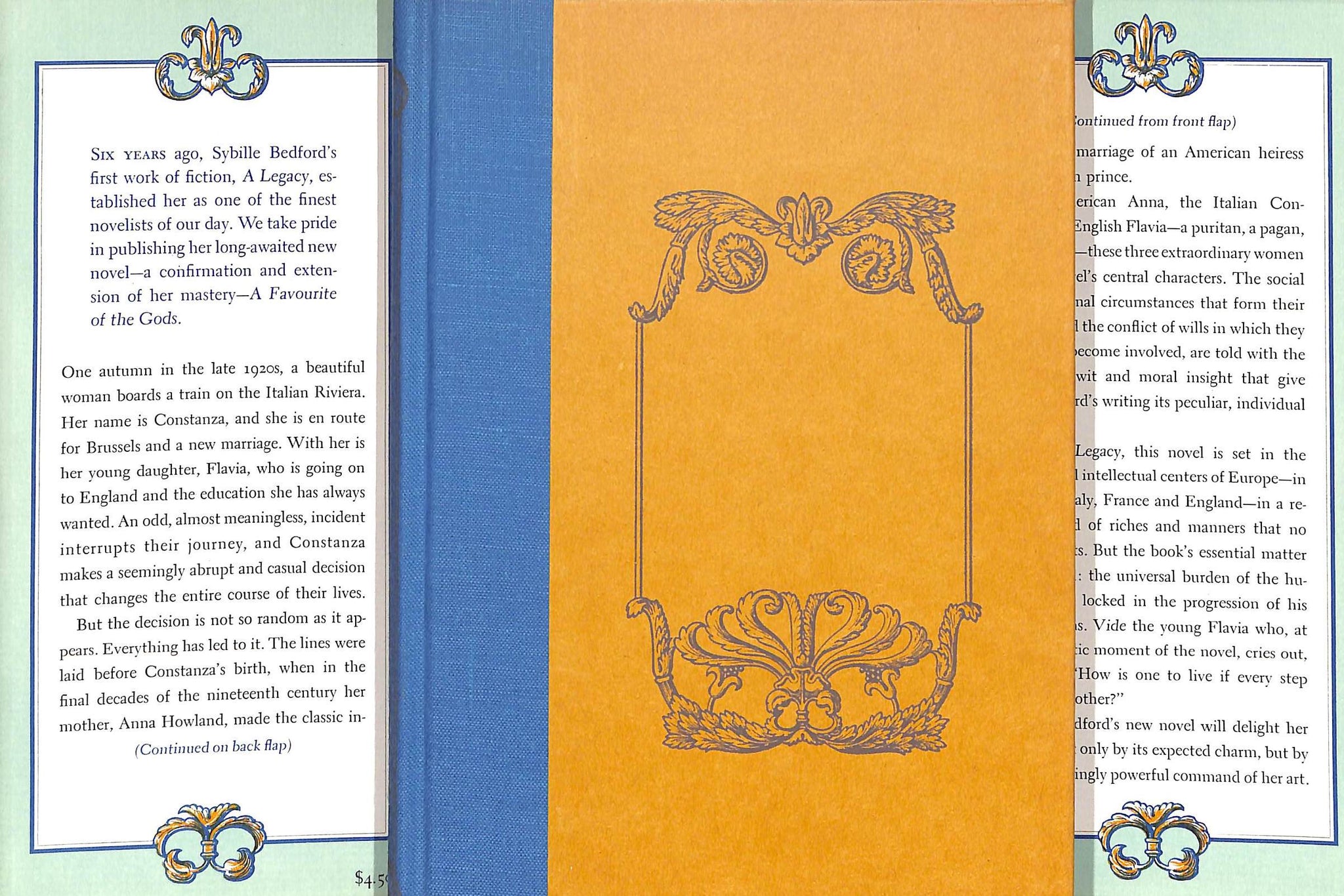 "A Favourite Of The Gods" 1963 BEDFORD, Sybille