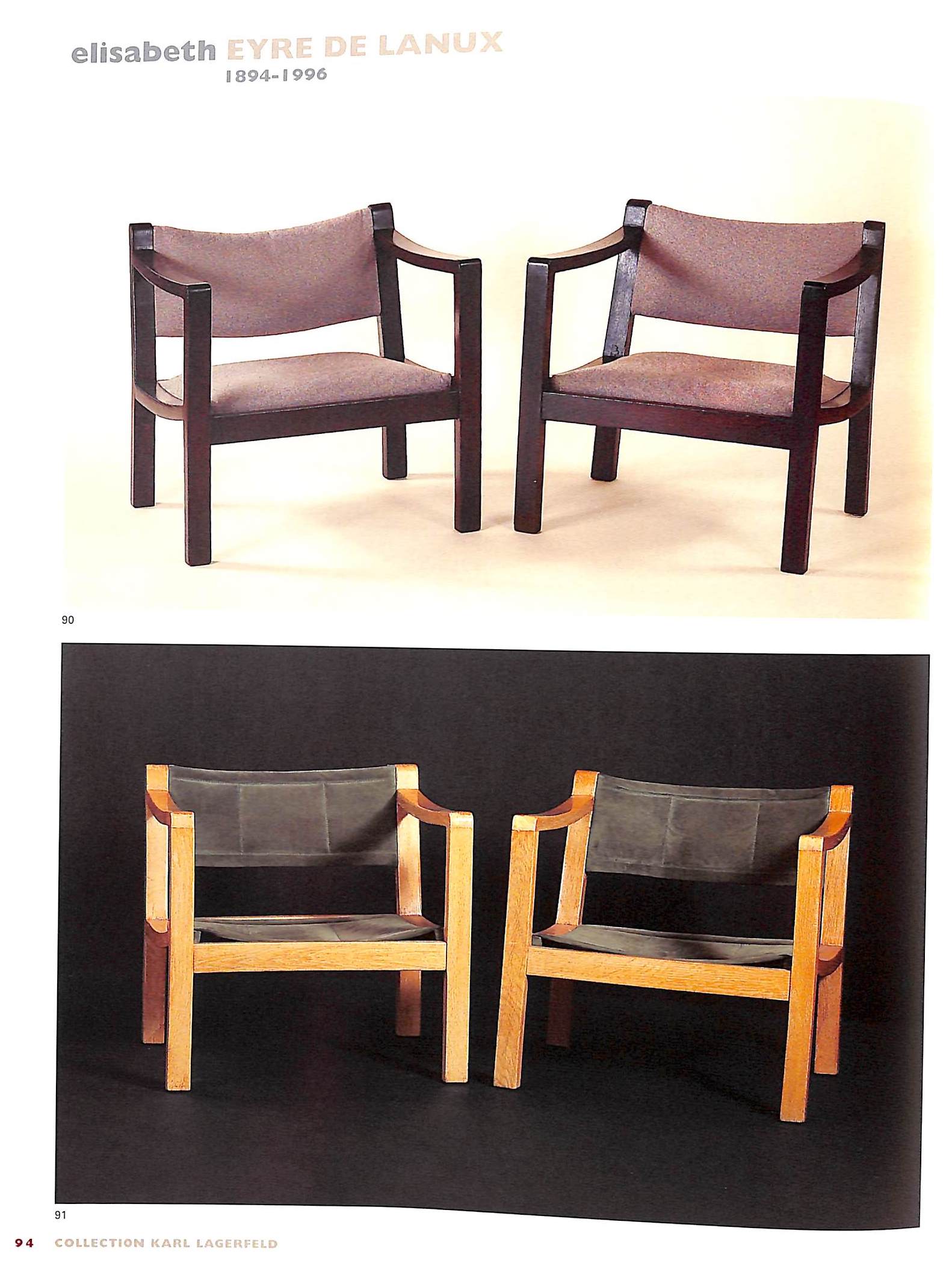 "Collection Karl Lagerfeld Arts Decoratifs Du XX Siecle" 2003 Sotheby's Paris