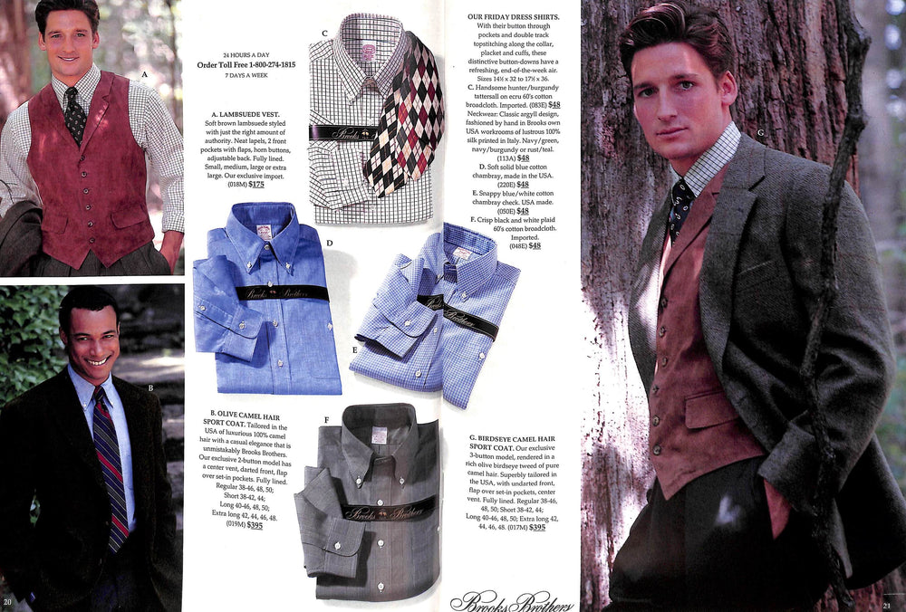 "Brooks Brothers Holidays 1993 Catalog" (SOLD)
