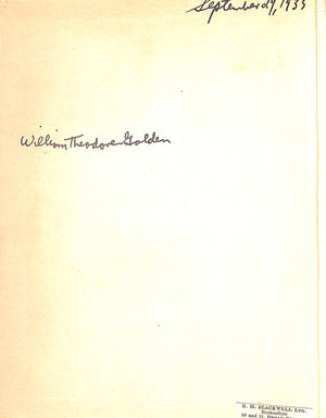 "Notes On A Cellar-Book" 1931 SAINTSBURY, George