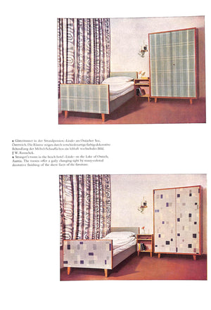 "Decorative Designs For Contemporary Interiors" 1956 GATZ, Konrad [edited by]