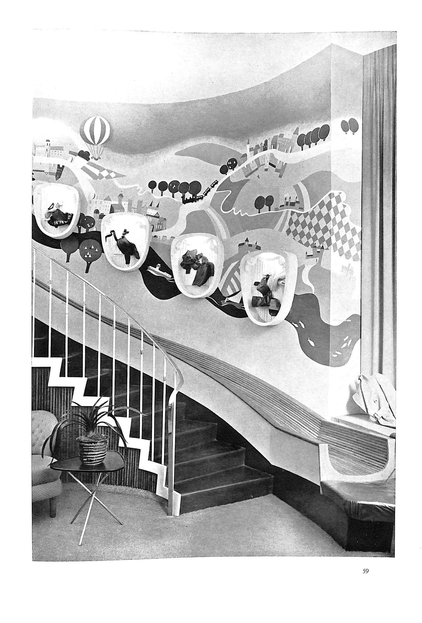 "Decorative Designs For Contemporary Interiors" 1956 GATZ, Konrad [edited by]