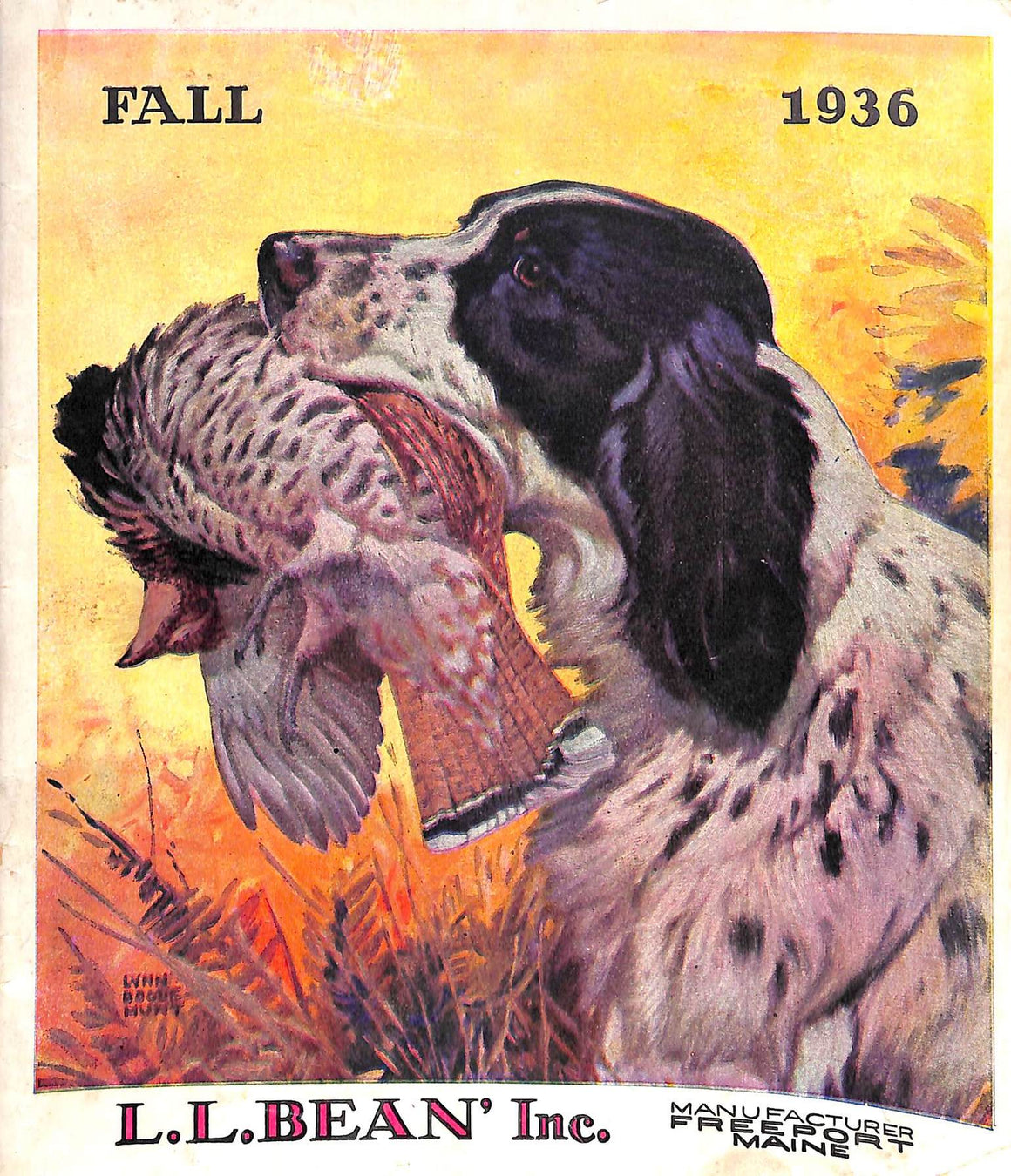 L.L. Bean Fall 1936 Catalog