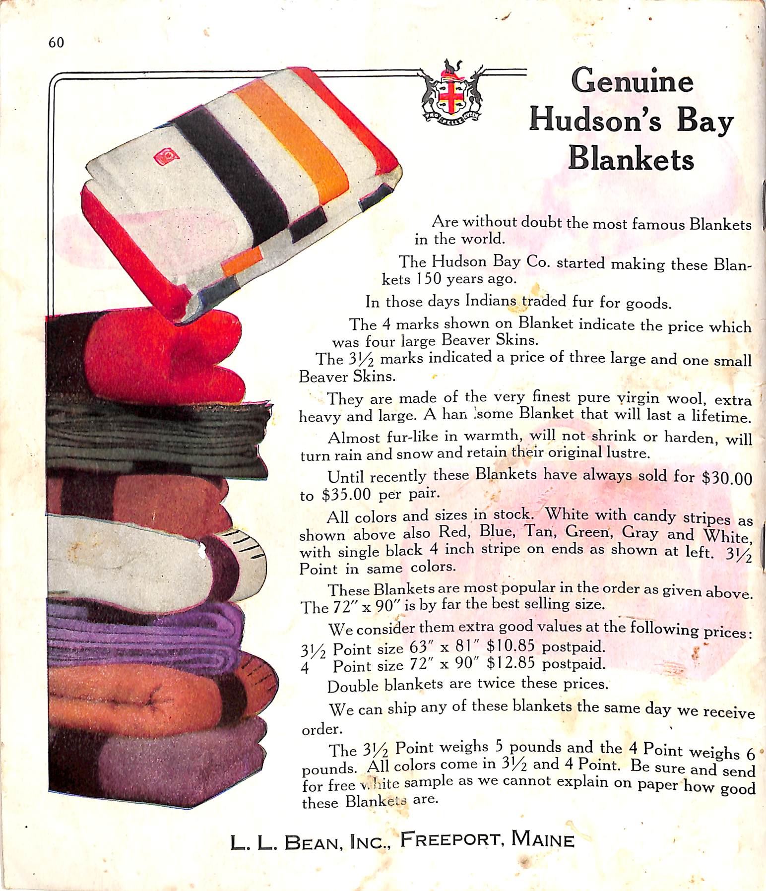 L.L. Bean Fall 1936 Catalog