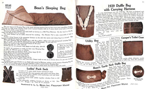 L.L. Bean Fall 1939 Catalog
