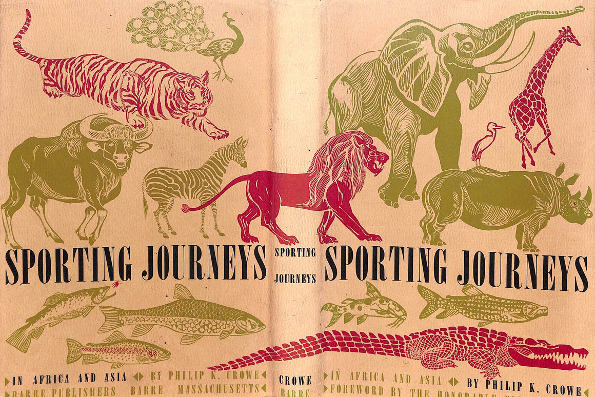 "Sporting Journeys In Asia And Africa" 1966 CROWE, Philip K.