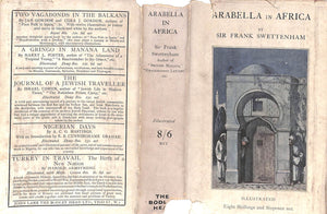 "Arabella In Africa" 1925 SWETTENHAM, Sir Frank w/ Rex Whistler Jacket