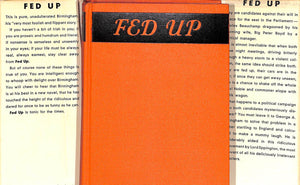 "Fed Up" 1931 BIRMINGHAM, George A.
