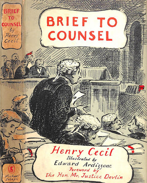 "Brief To Counsel" 1958 CECIL, Henry