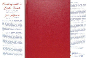 "Cooking With A Light Touch Recipes And Party Plans From A Palm Beach Hostess" 1966 SHIPPEN, Zoe