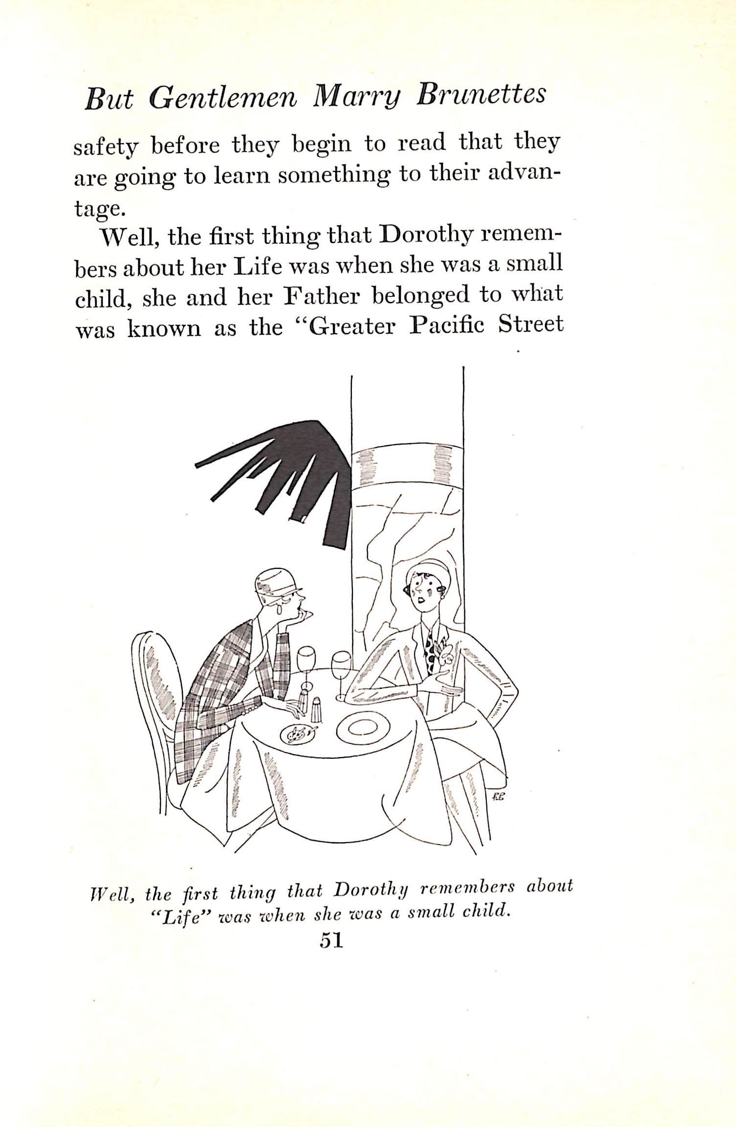 "But Gentlemen Marry Brunettes" 1928 LOOS, Anita