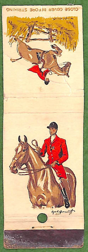 Cyril Gorainoff Fox-Hunter x Abercrombie & Fitch Matchbook Cover
