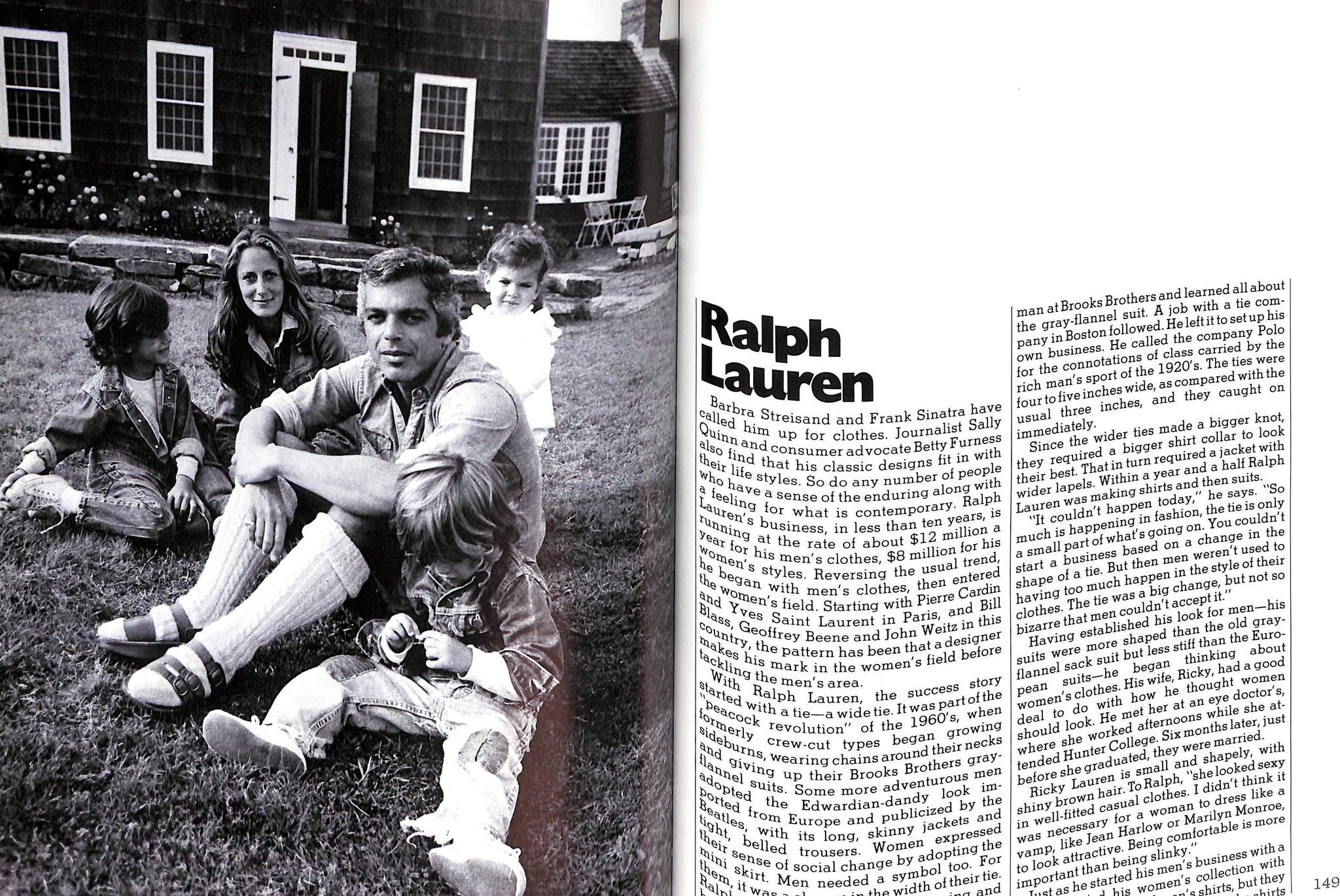 "The Fashion Makers: An Inside Look At America's Leading Designers" 1978 WALZ, Barbra and MORRIS, Bernadine