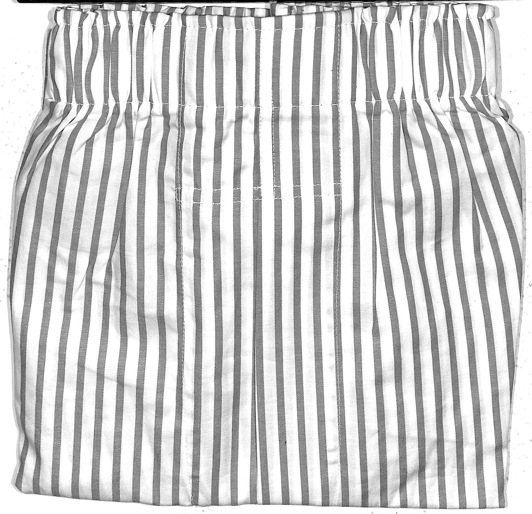"Brooks Brothers Green Bengal Stripe Broadcloth Boxer Shorts" Sz 38 (Deadstock in BB Bag!)