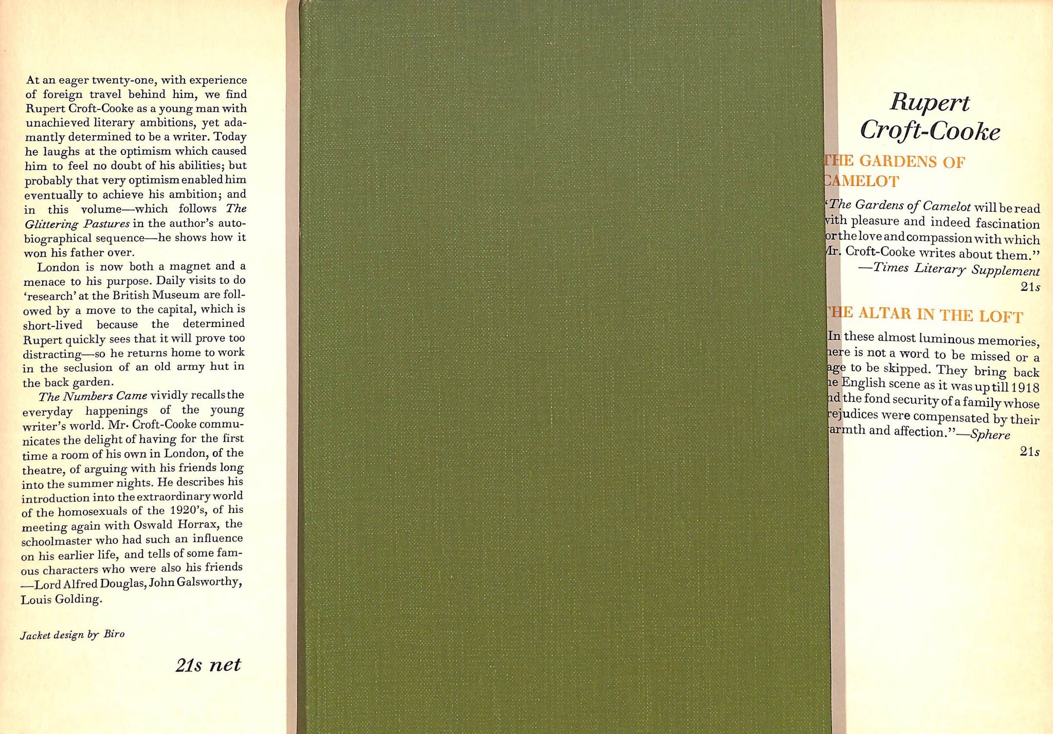 "The Numbers Came" 1963 CROFT-COOKE, Rupert