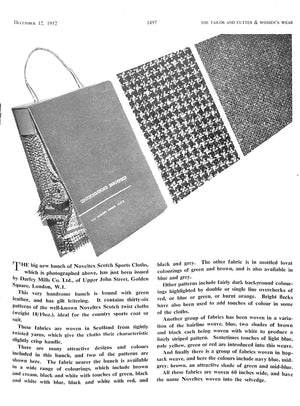 The Tailor & Cutter The Authority On Style And Clothes: December 12, 1952