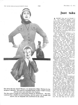 The Tailor & Cutter The Authority On Style And Clothes: December 12, 1952