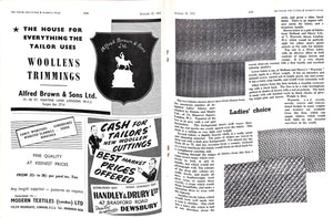 The Tailor & Cutter The Authority On Style And Clothes: August 29, 1952