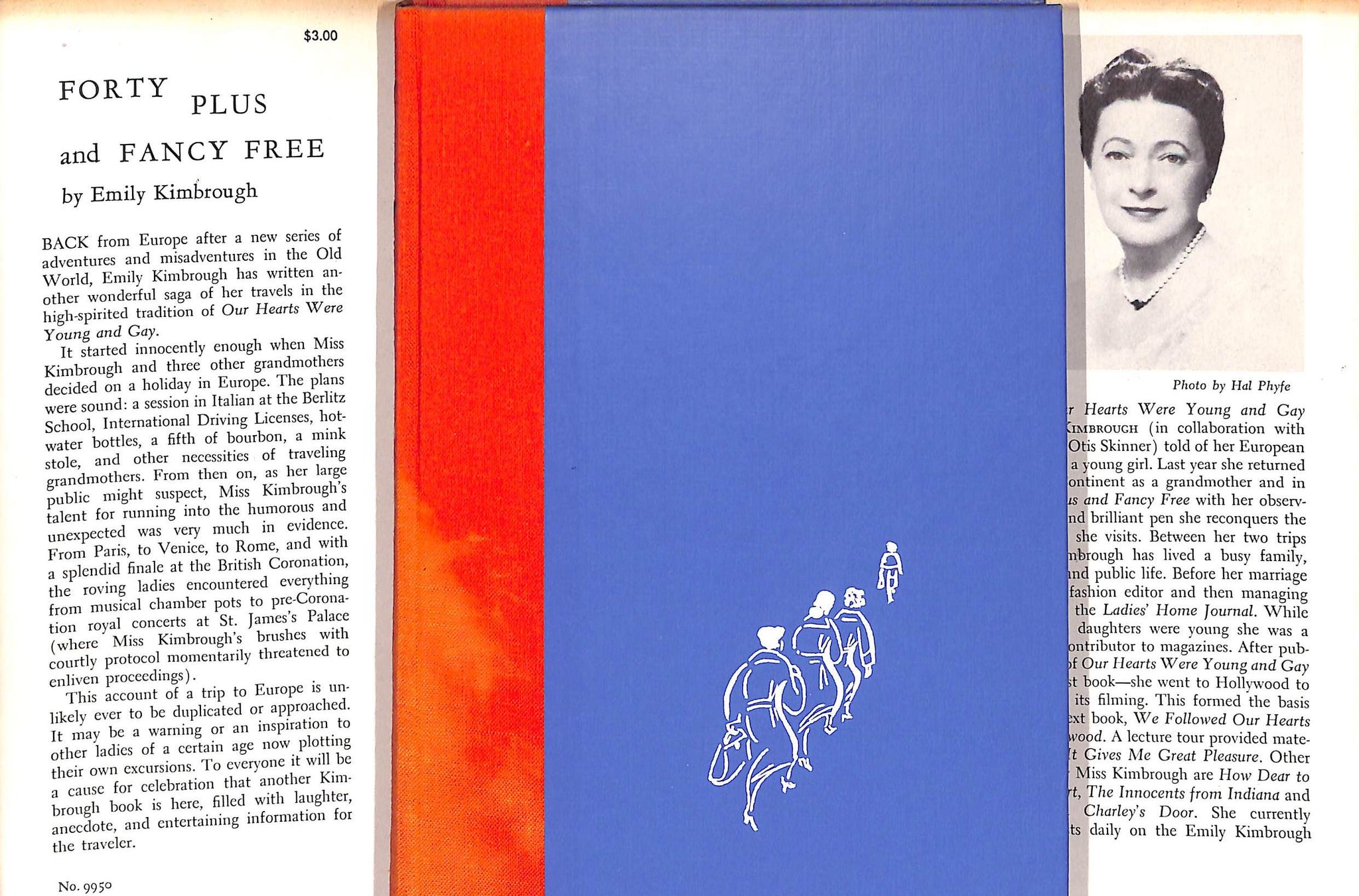 "Forty Plus And Fancy Free" 1954 KIMBROUGH, Emily