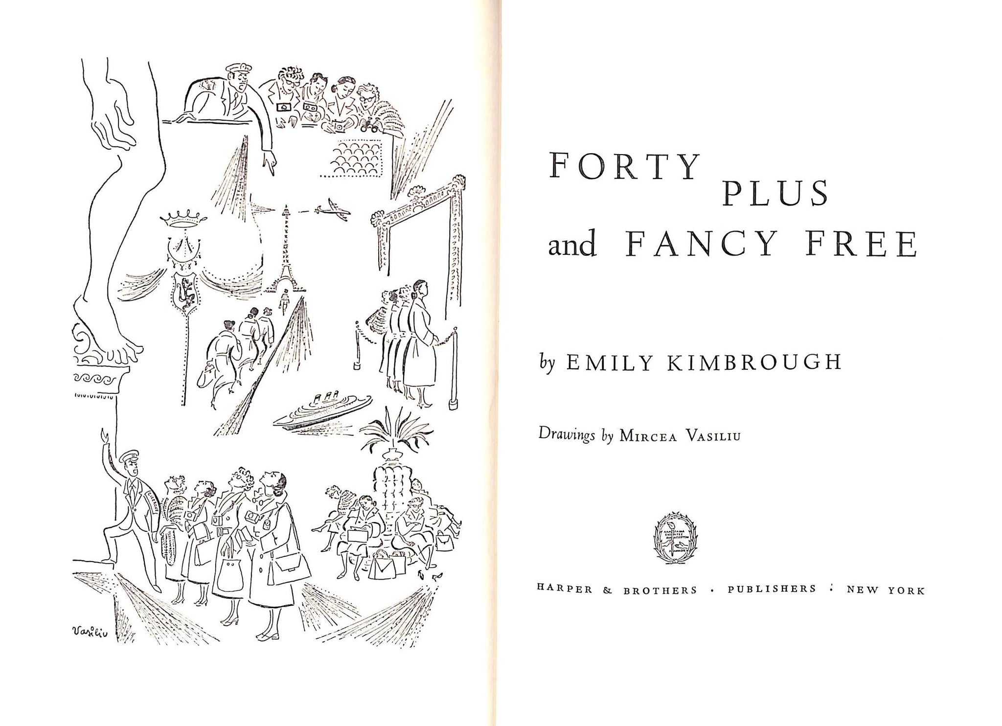 "Forty Plus And Fancy Free" 1954 KIMBROUGH, Emily