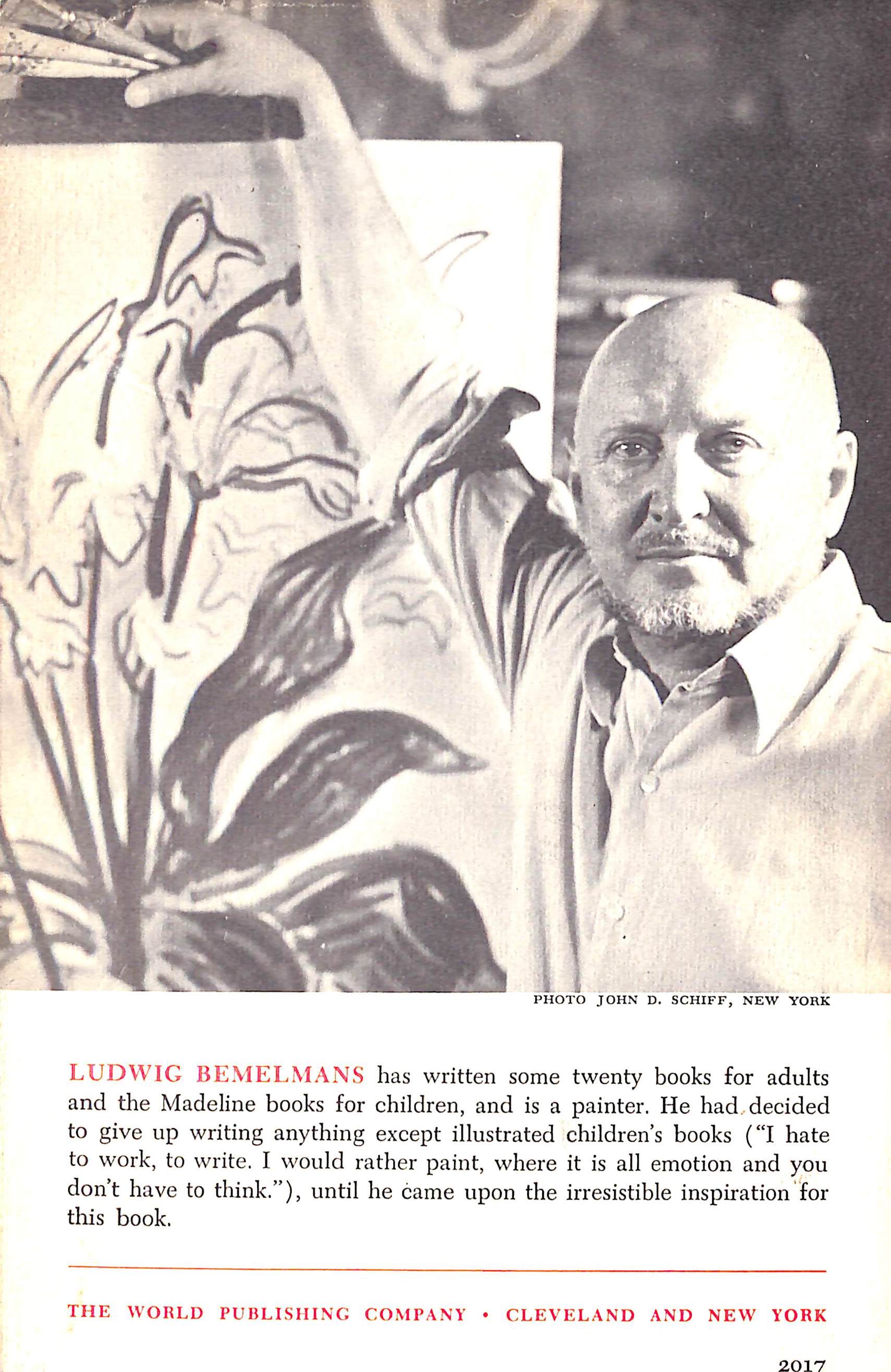 "Are You Hungry Are You Cold" BEMELMANS, Ludwig