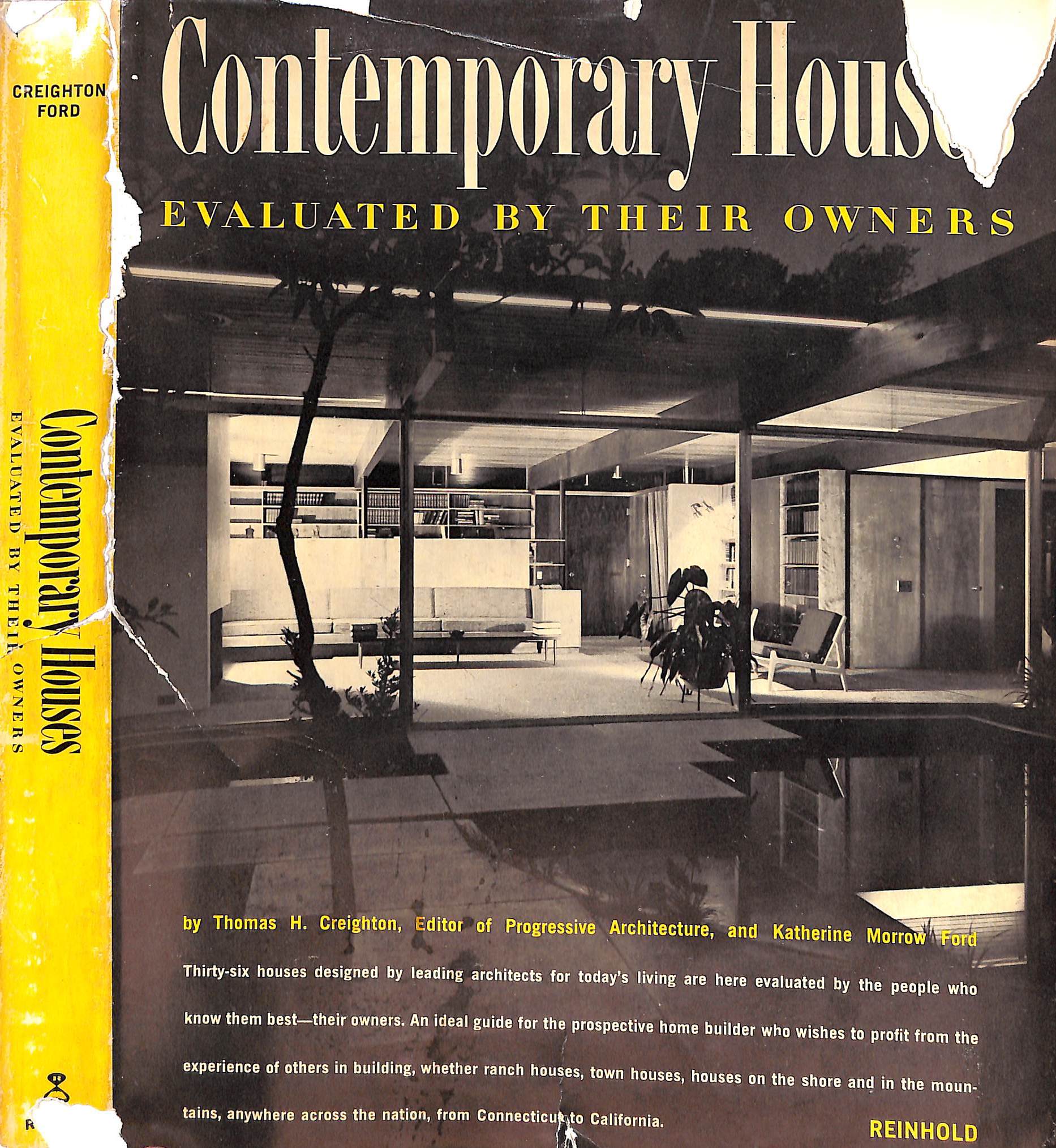 "Contemporary Houses Evaluated By Their Owners" 1961 CREIGHTON, Thomas H.