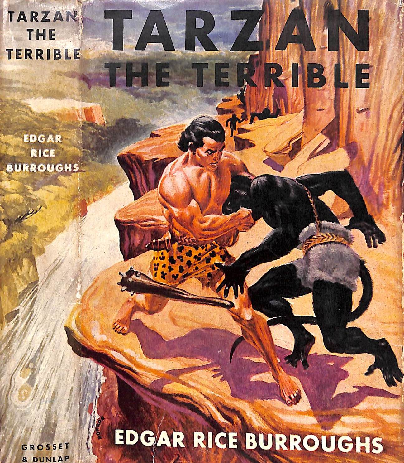 "Tarzan The Terrible" 1921 BURROUGHS, Edgar Rice