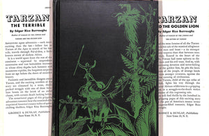 "Tarzan The Terrible" 1921 BURROUGHS, Edgar Rice