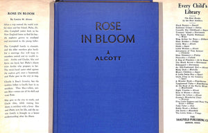"Rose In Bloom" 1932 ALCOTT, Louisa M.