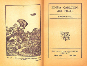 "Linda Carlton- Air Pilot" 1931 LAVELL, Edith
