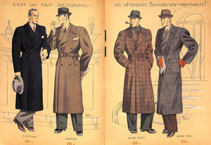"Bayard 1938 French Menswear Catalogue"